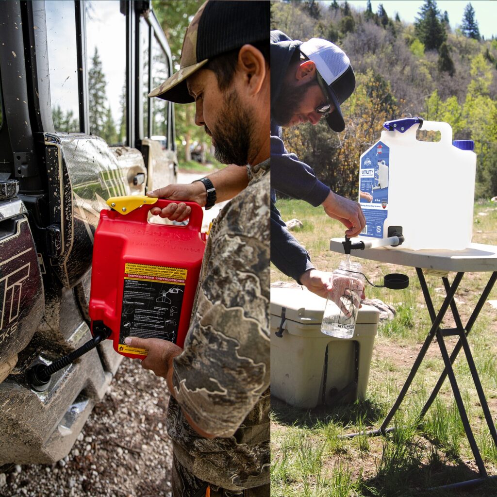 SureCan Water Cans and Fuel Cans